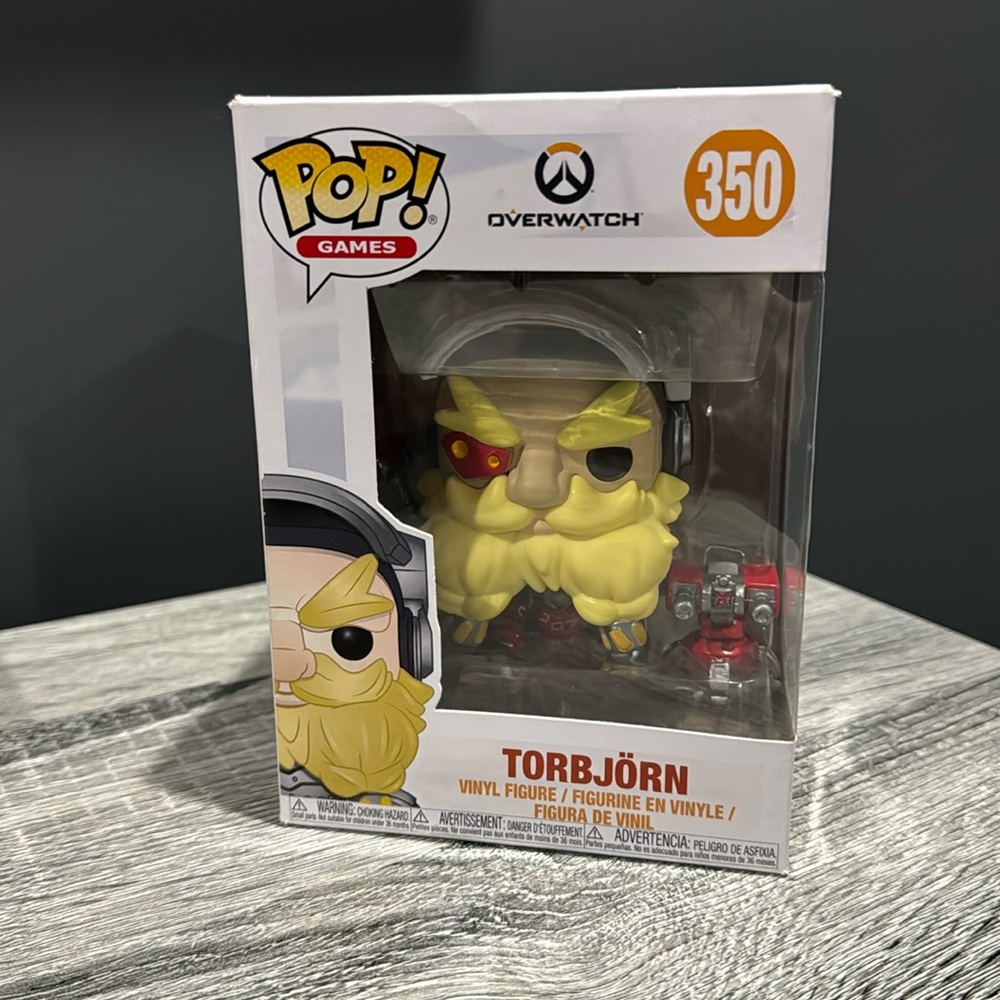 Funko Pop! Games | Overwatch #350: Torbjorn - Collectible Vinyl Figure